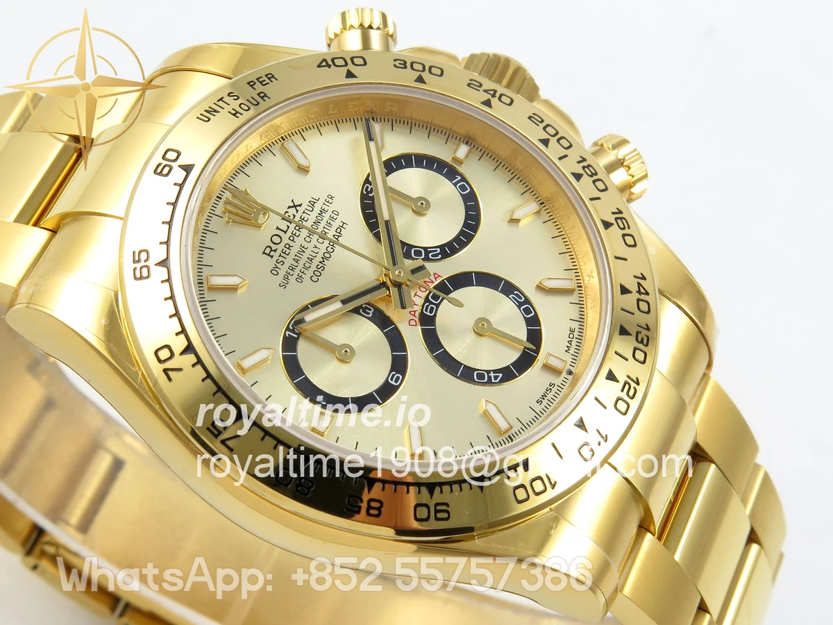 Rolex Daytona 126508 YG UFO YG Dial on YG Bracelet UF4131 (Free Sprung) - Image 6