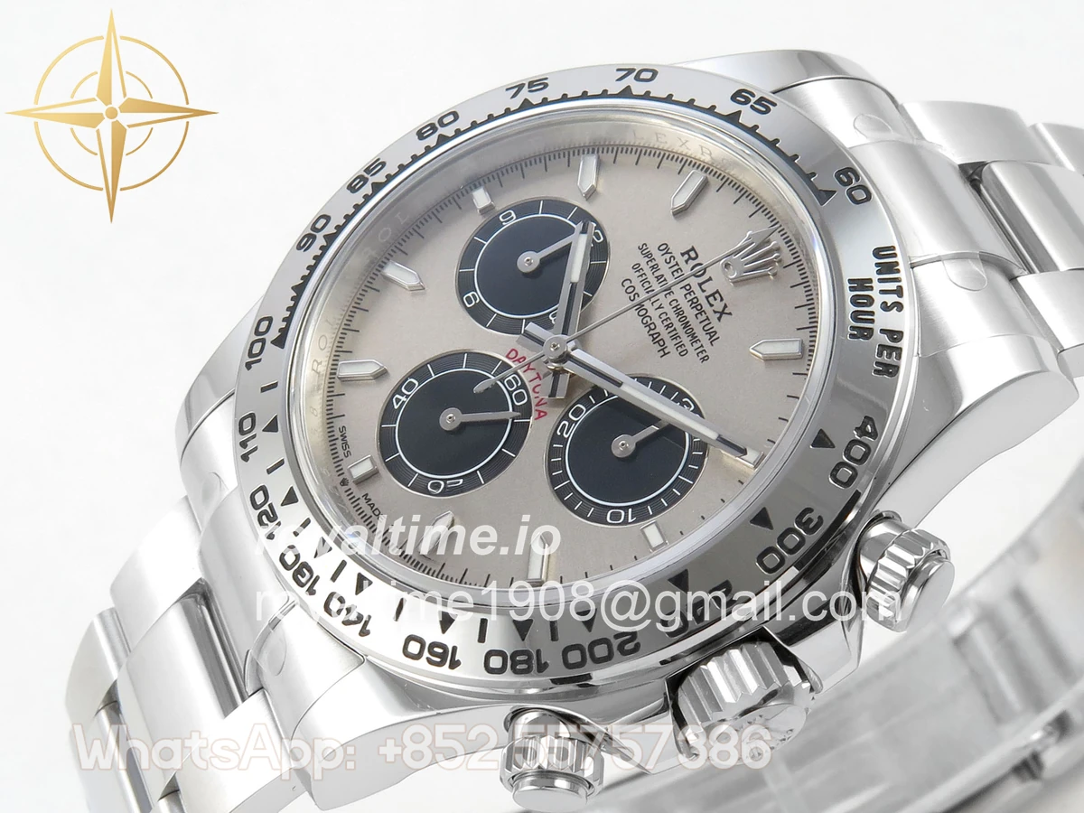 Rolex Daytona 126509 SS Clean Plus Gray/Black Dial on Oysterflex Strap DD4131 - Image 6