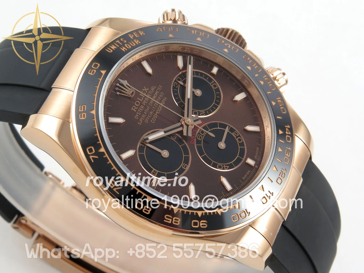 Rolex Daytona 126515 UFO Chocolate Dial on Oysterflex Strap UF4131 - Image 6