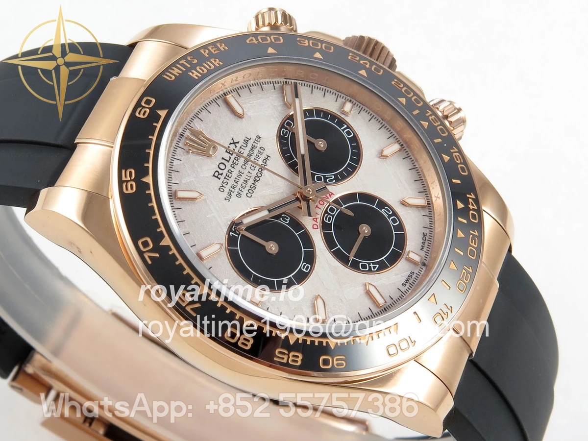 Rolex Daytona 126515 UFO Meteorite Stick Dial on Oysterflex Strap UF4131 - Image 6