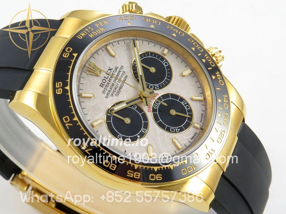 Rolex Daytona 126518 UFO Meteorite Dial on Oysterflex Strap UF4131 - Image 6