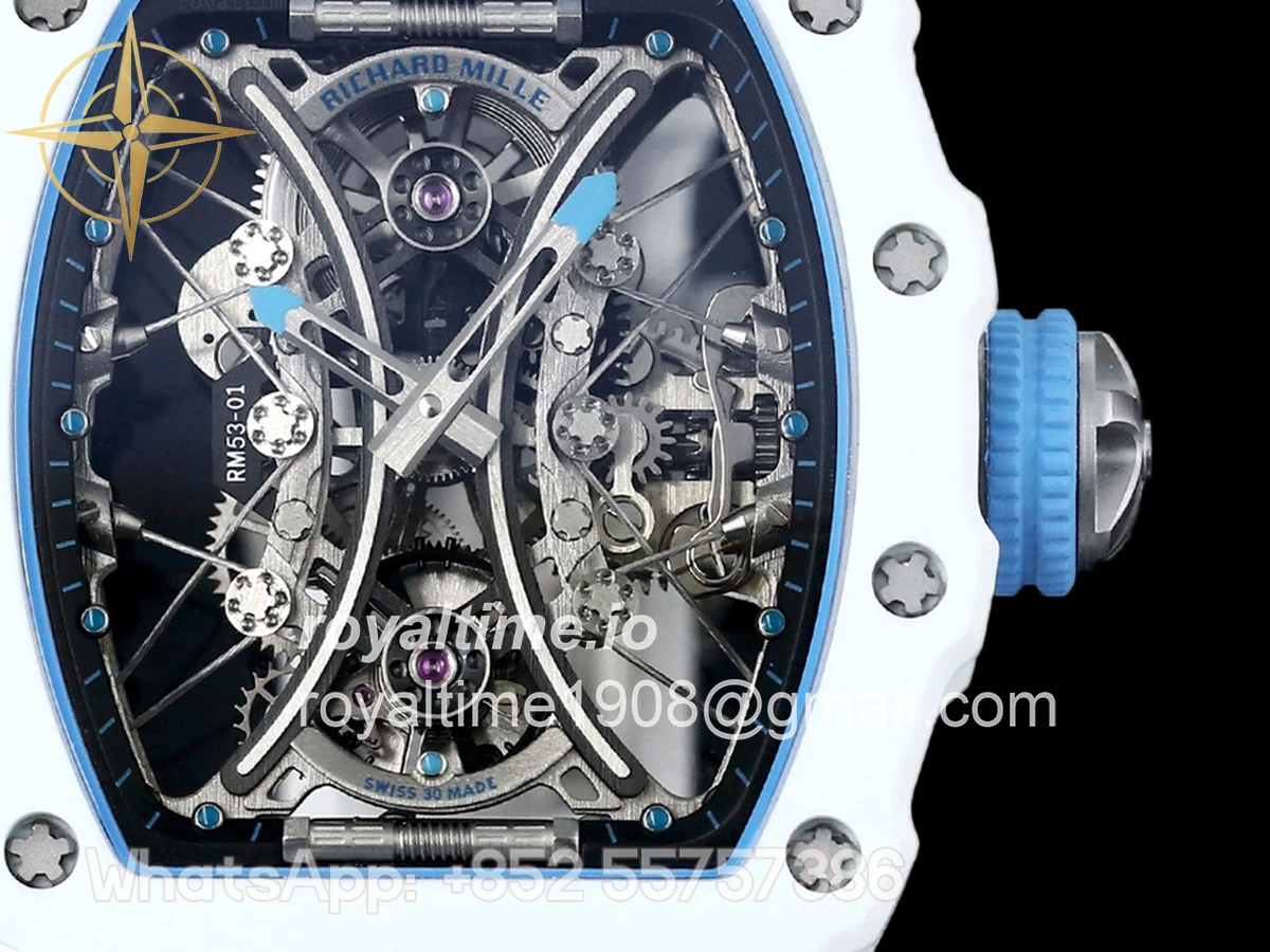 Richard Mille RM053-01 Richard Mille Pablo MacDonough in White Strap - Image 6