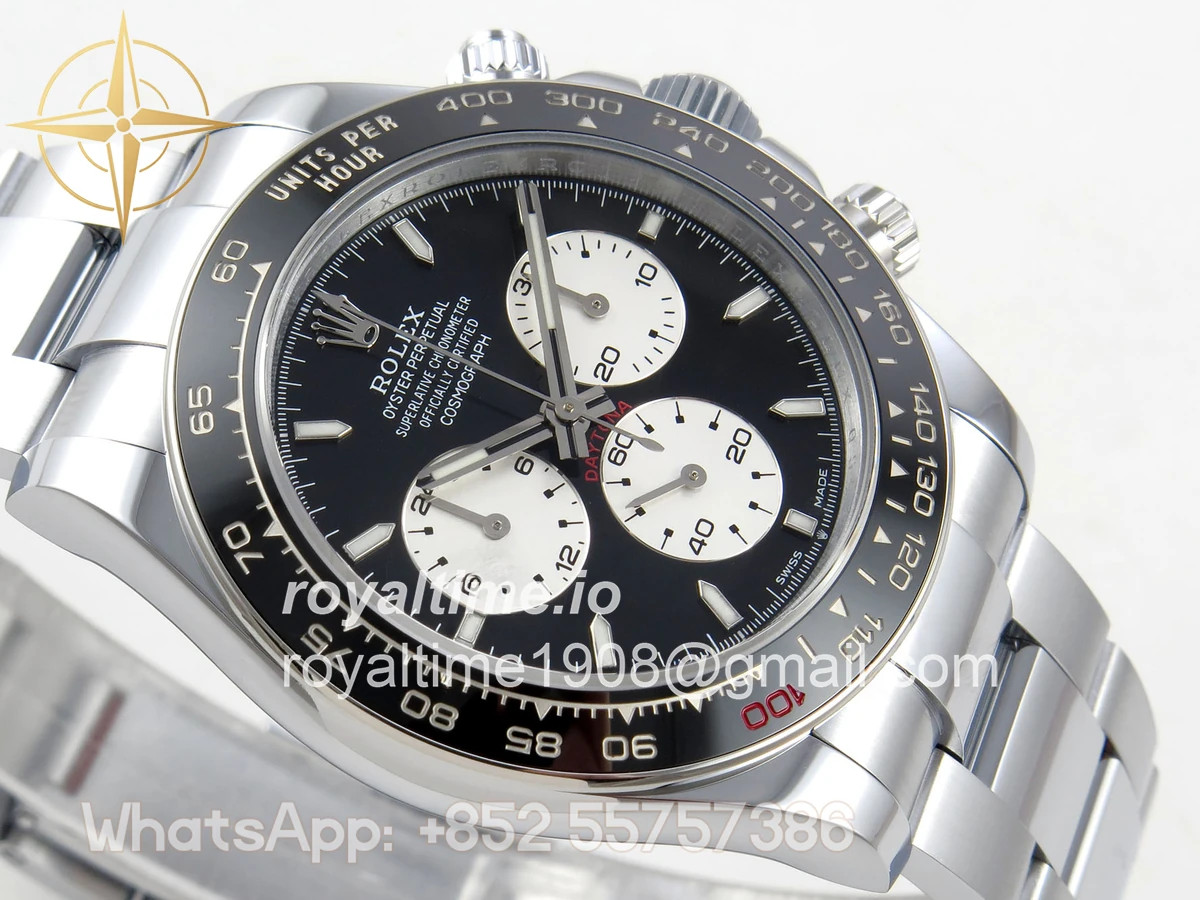 Rolex Daytona 126529 LN Le Mans QF on SS Bracelet JH4132 (Free Sprung) Weighted 175g - Image 6