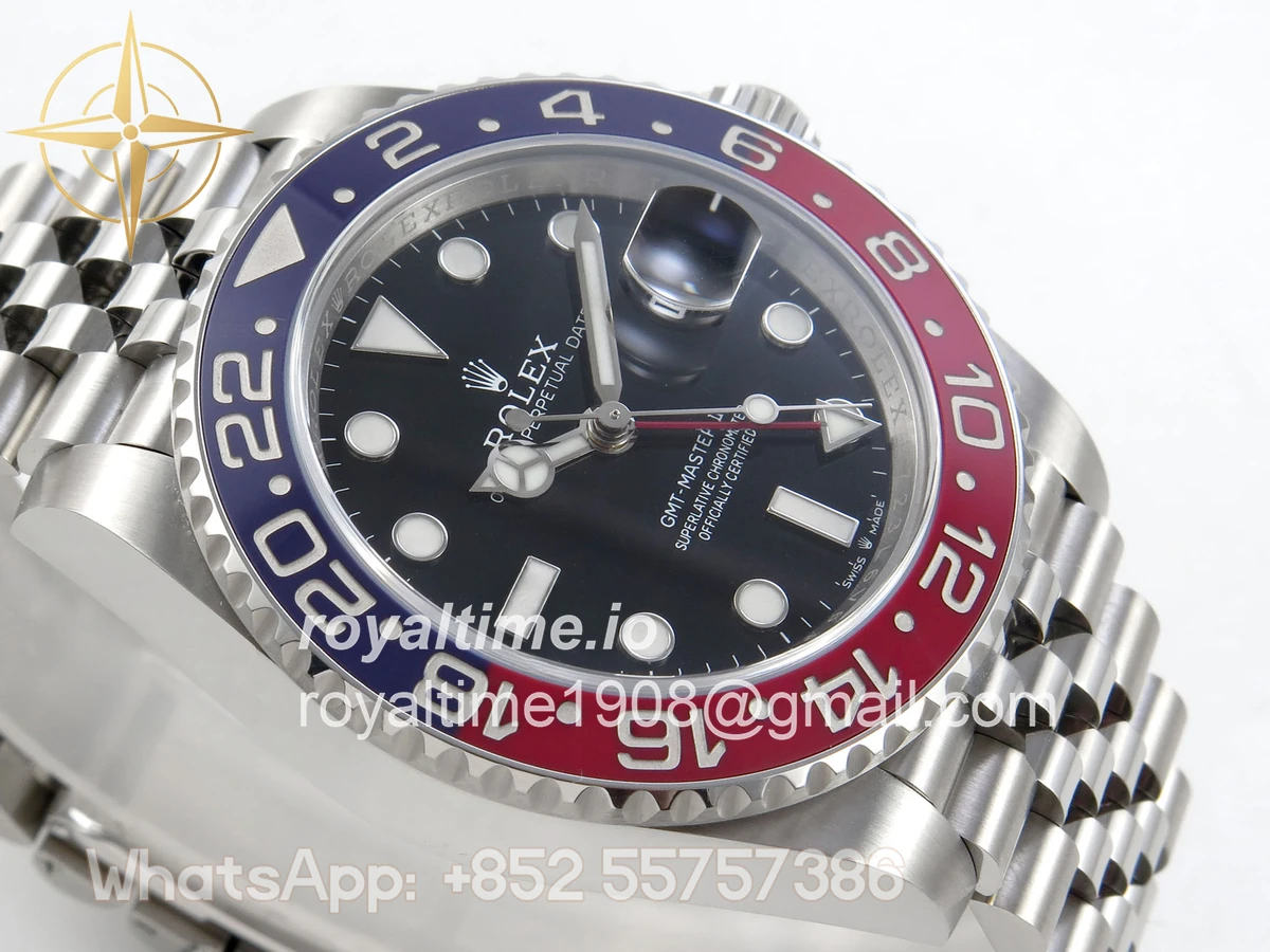 Rolex GMT-Master II 126710 BLRO 904L Steel ERF on Jubilee Bracelet JH3285 (Free Sprung) - Image 6