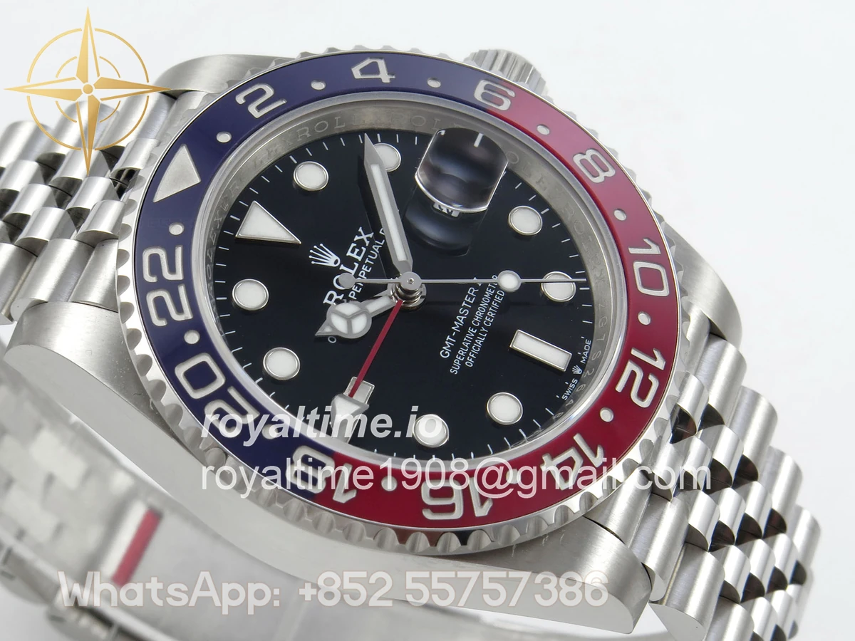 Rolex GMT-Master II 126710 BLRO 904L Steel RF on Jubilee Bracelet JH3285 - Image 6