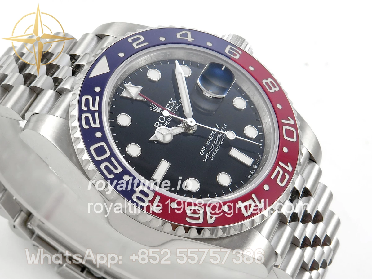 Rolex GMT-Master II 126710 BLRO 904L Steel SCF Black Dial on Jubilee Bracelet SH3285 CHS - Image 6