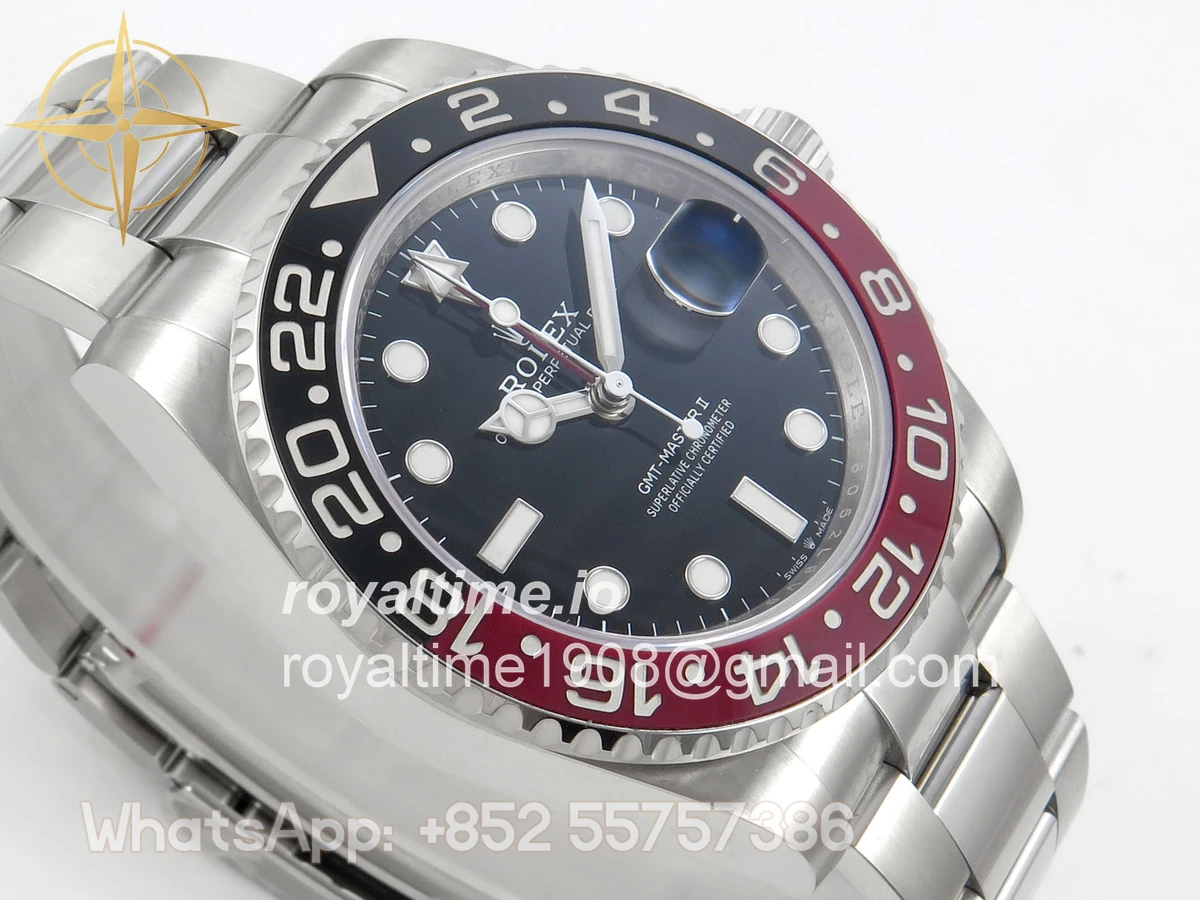 Rolex GMT-Master II 126710 Coke 904L Steel SCF on Oyster Bracelet SH3285 CHS - Image 6