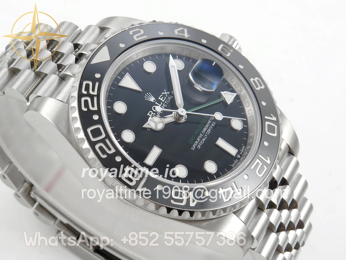 Rolex GMT-Master II 126710 GRNR 904L Steel SCF Black Dial on Jubilee Bracelet SH3285 CHS - Image 6