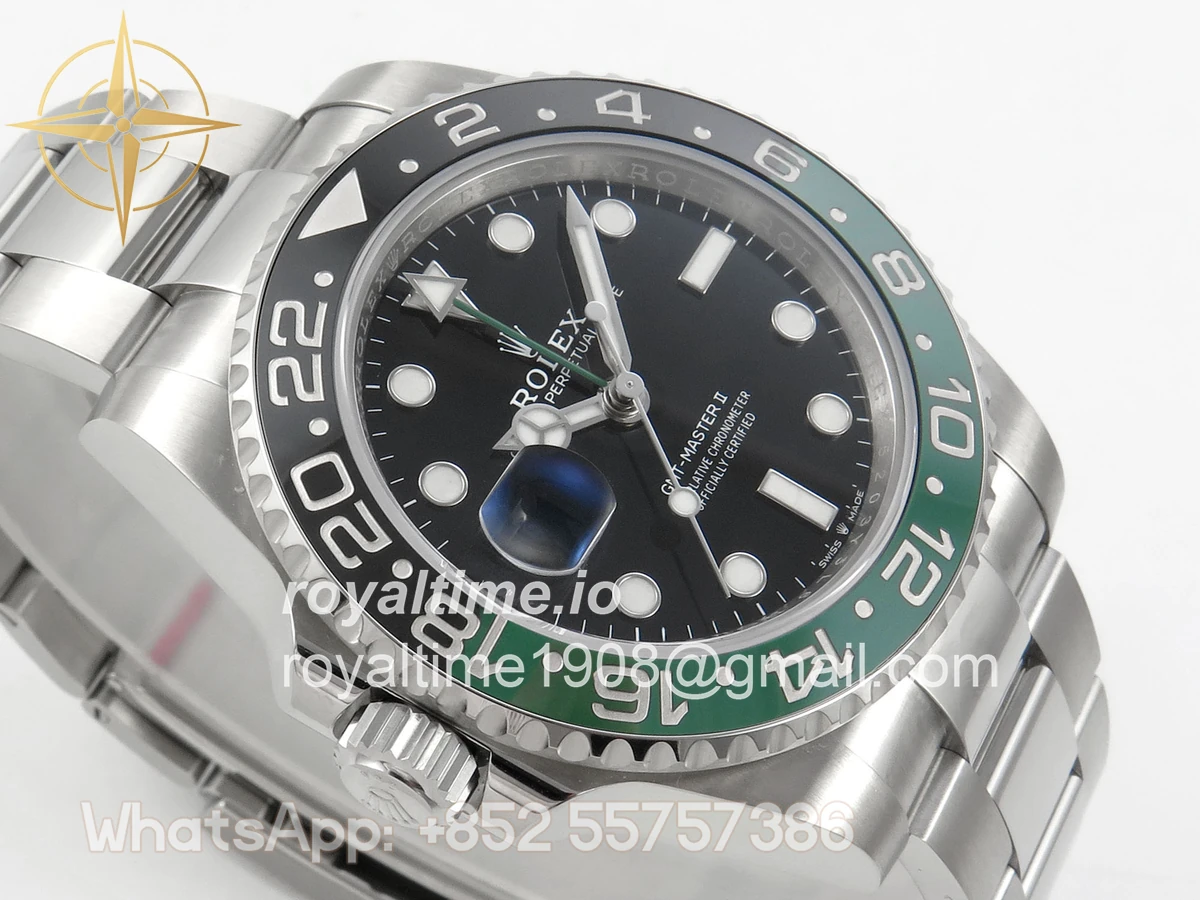 Rolex GMT-Master II 126720 VTNR 904L Steel SCF Black Dial on Jubilee Bracelet SH3285 CHS - Image 6