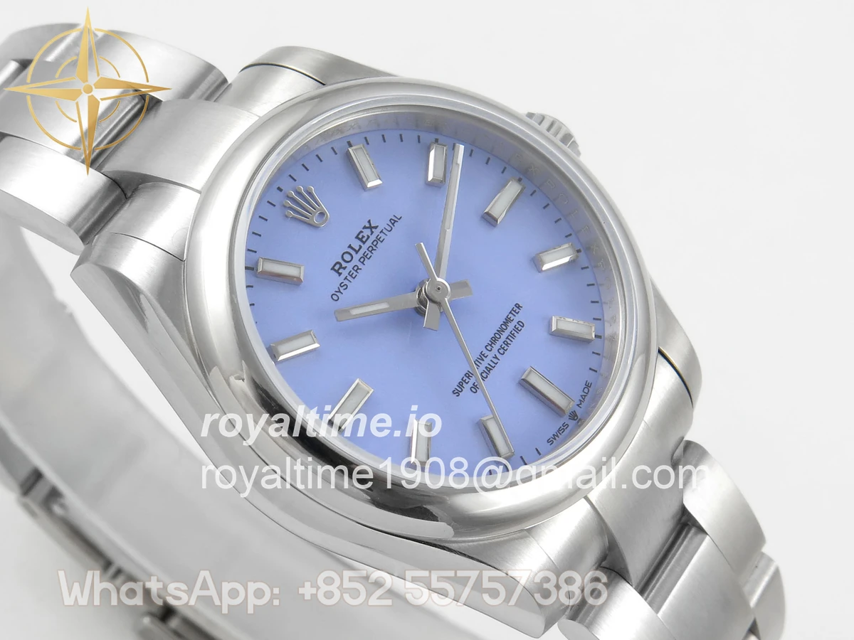 Rolex Oyster Perpetual 31mm 277200 DIWF Lavender Dial on SS Bracelet A2232 - Image 6