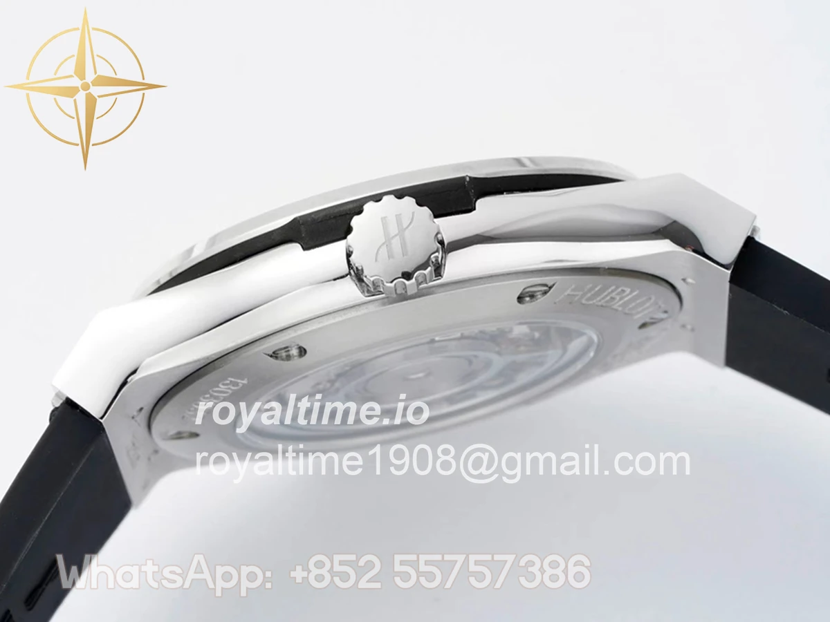 Hublot Classic Fusion Automatic 42mm Grey Dial on Rubber Strap - Image 6