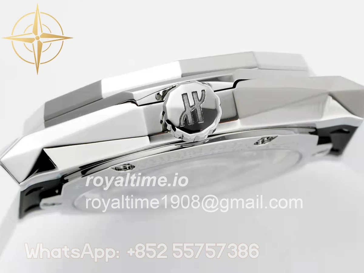 Hublot Classic Fusion Orlinski Titanium White Alternative Pave 40mm White Dial - Image 6