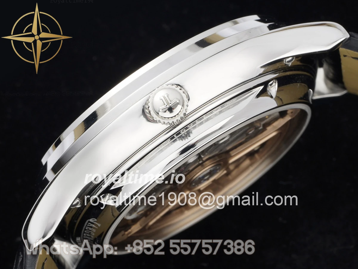 Jaeger-LeCoultre Master Control Tourbillon White Dial in Steel - Image 6