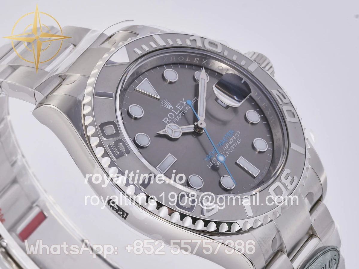 Rolex Yacht-Master 126622 904L Steel Clean Plus Gary Dial on SS Bracelet JH3235 - Image 6