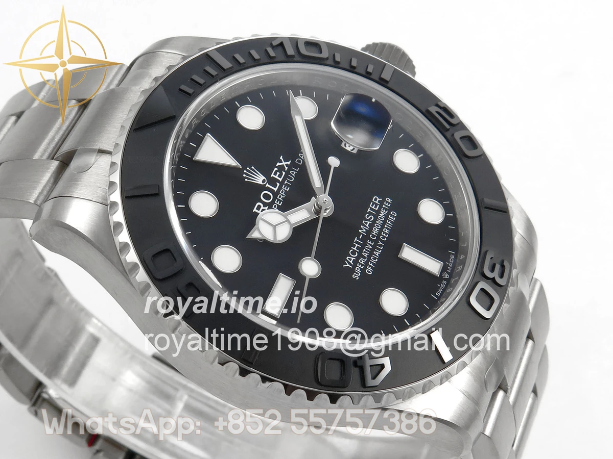 Rolex Yacht-Master 226627 Titanium Clean Plus Black Dial on Titanium Bracelet DD3235 - Image 6