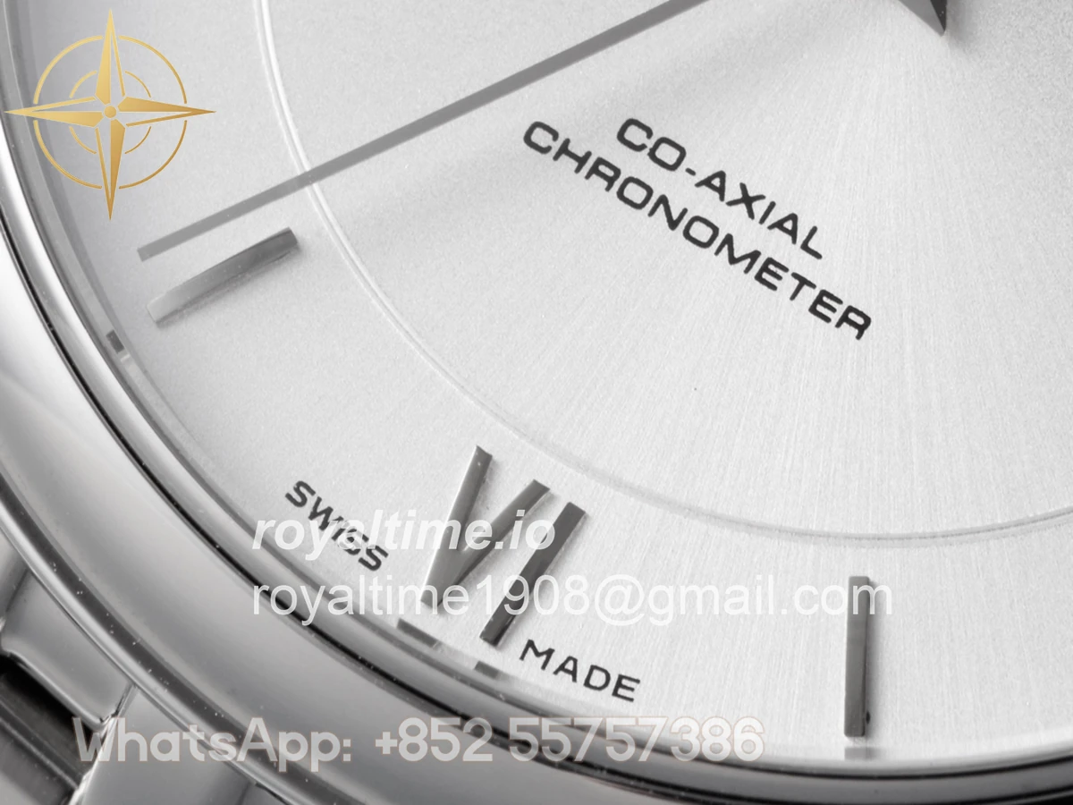 Omega De Ville Co-Axial Chronometer 36.8mm Silver Dial in Steel on Bracelet - Image 6