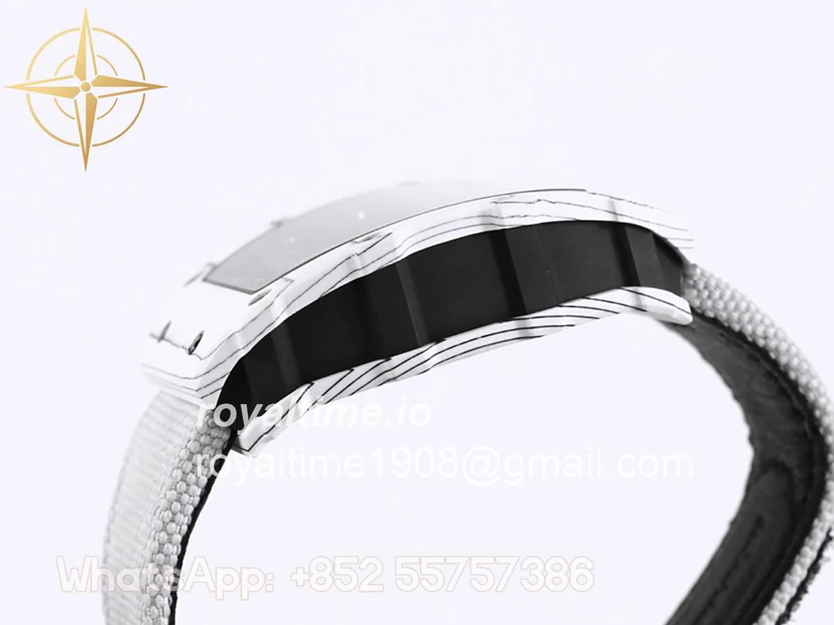 Richard Mille RM 035-01 Rafael Nadal White NTPT on White Nylon Strap - Image 7