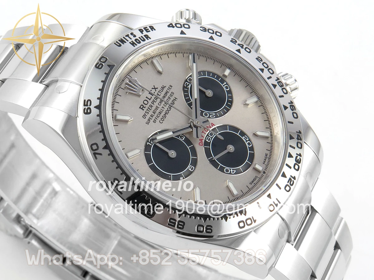 Rolex Daytona 126509 SS Clean Plus Gray/Black Dial on Oysterflex Strap DD4131 - Image 7
