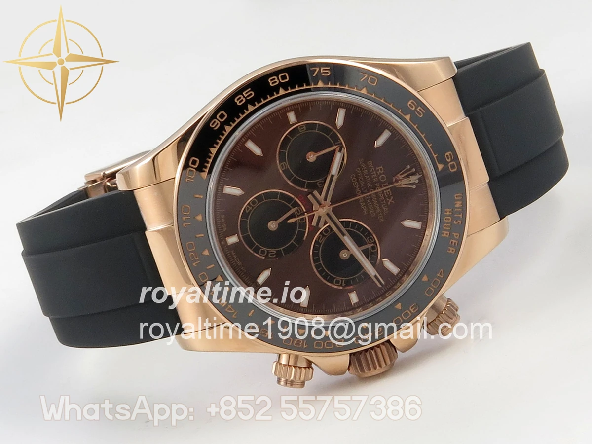 Rolex Daytona 126515 UFO Chocolate Dial on Oysterflex Strap UF4131 - Image 7