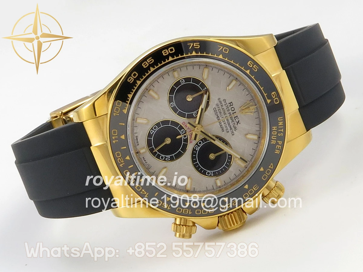 Rolex Daytona 126518 UFO Meteorite Dial on Oysterflex Strap UF4131 - Image 7