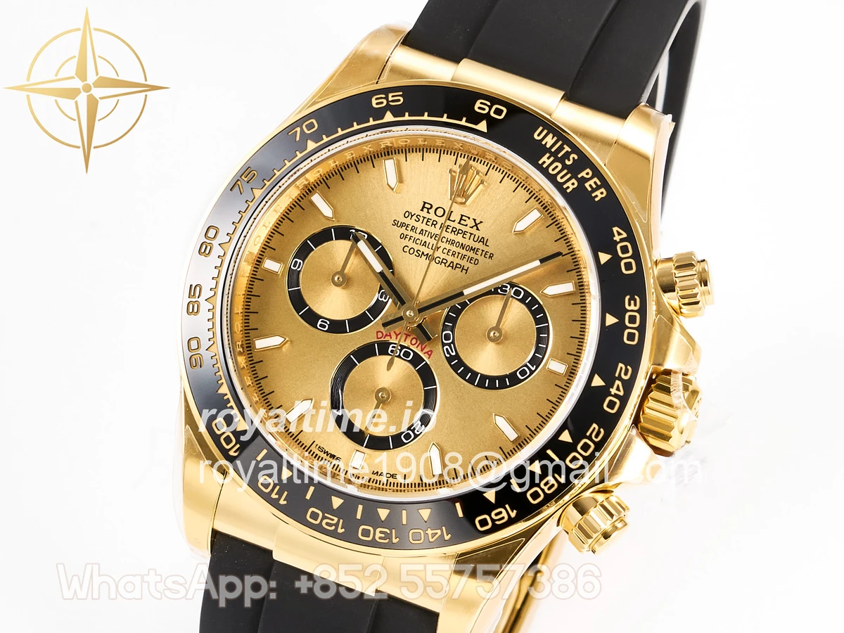 Rolex Daytona 126518 YG Clean Plus YG Dial on Oysterflex Strap DD4131 - Image 7