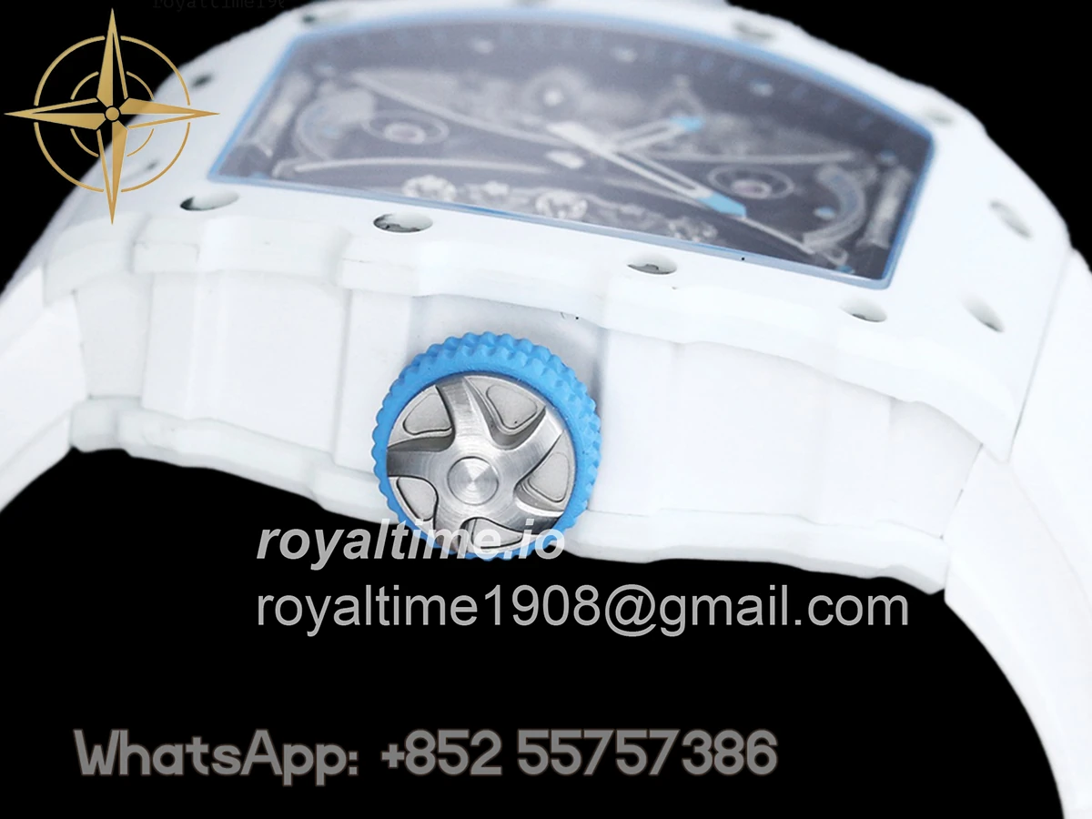 Richard Mille RM053-01 Richard Mille Pablo MacDonough in White Strap - Image 7