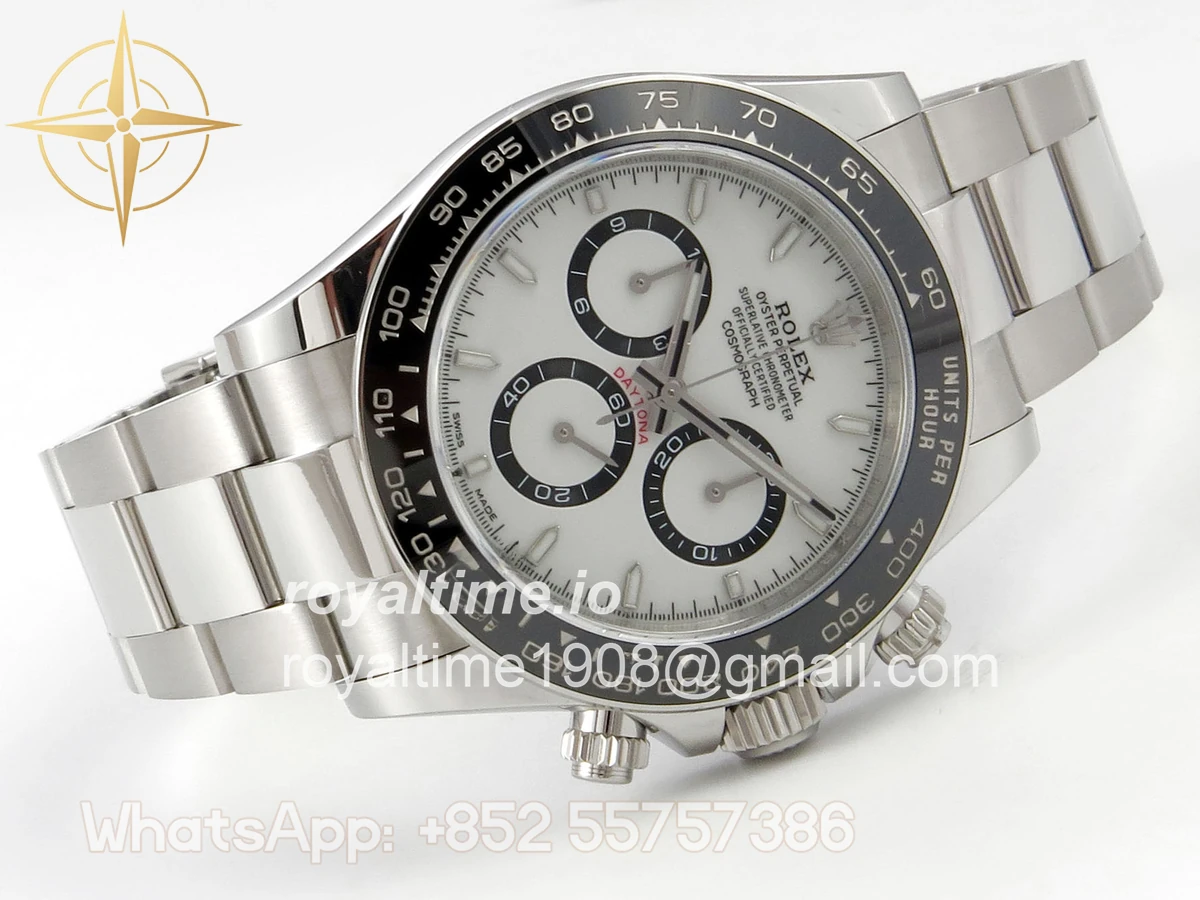 Rolex Daytona 126525 LN Le Mans QF on RG Bracelet JH4132 (Free Sprung) Weighted 175g - Image 7