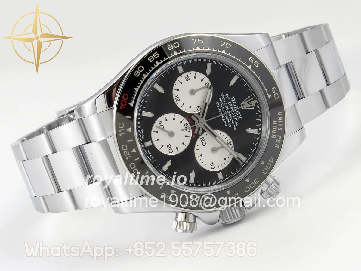 Rolex Daytona 126529 LN Le Mans QF on SS Bracelet JH4132 (Free Sprung) Weighted 175g - Image 7