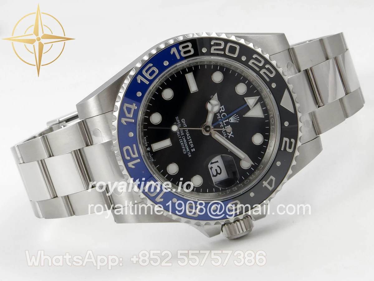 Rolex GMT-Master II 126710 BLNR 904L Steel RF on Oyster Bracelet JH3285 - Image 7