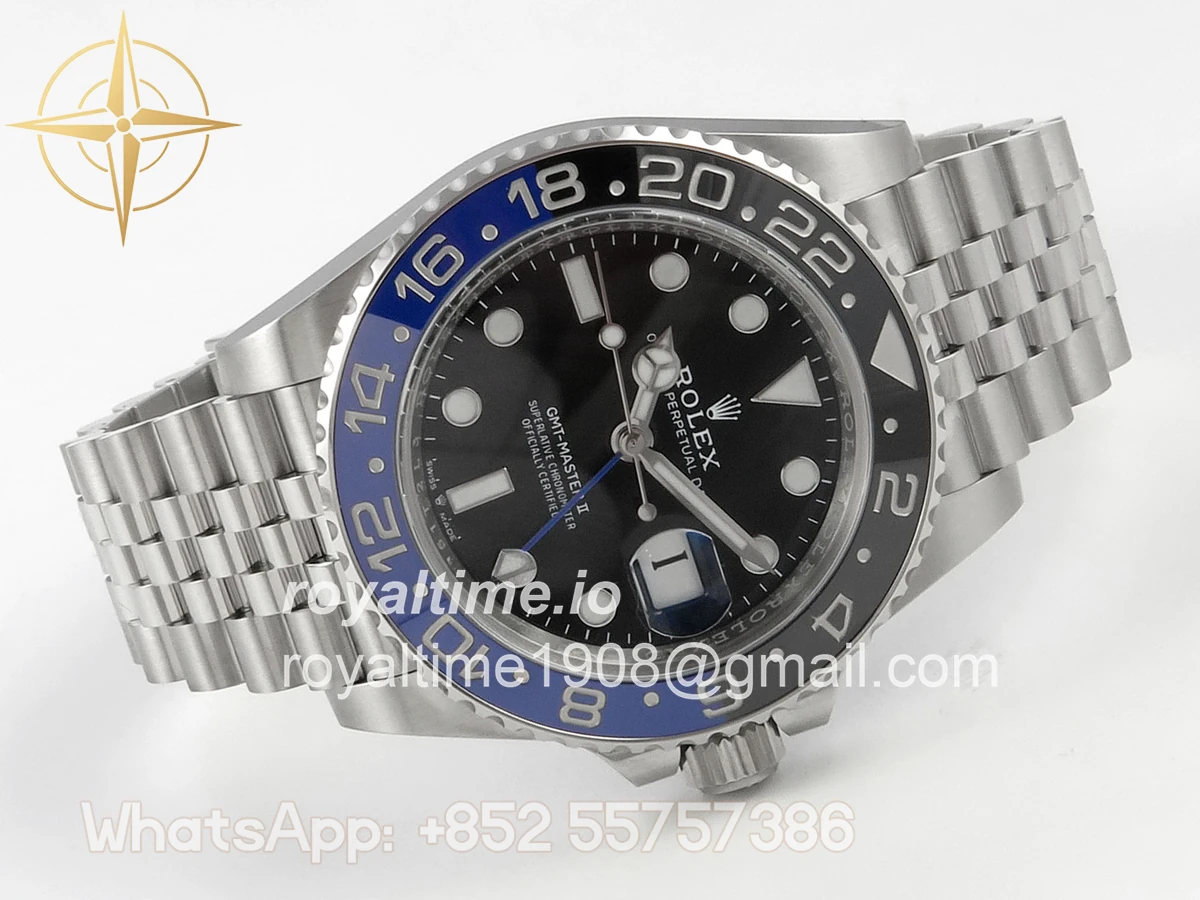 Rolex GMT-Master II 126710 BLNR Black/Blue Ceramic Clean Plus on Jubilee Bracelet DD3285 - Image 7