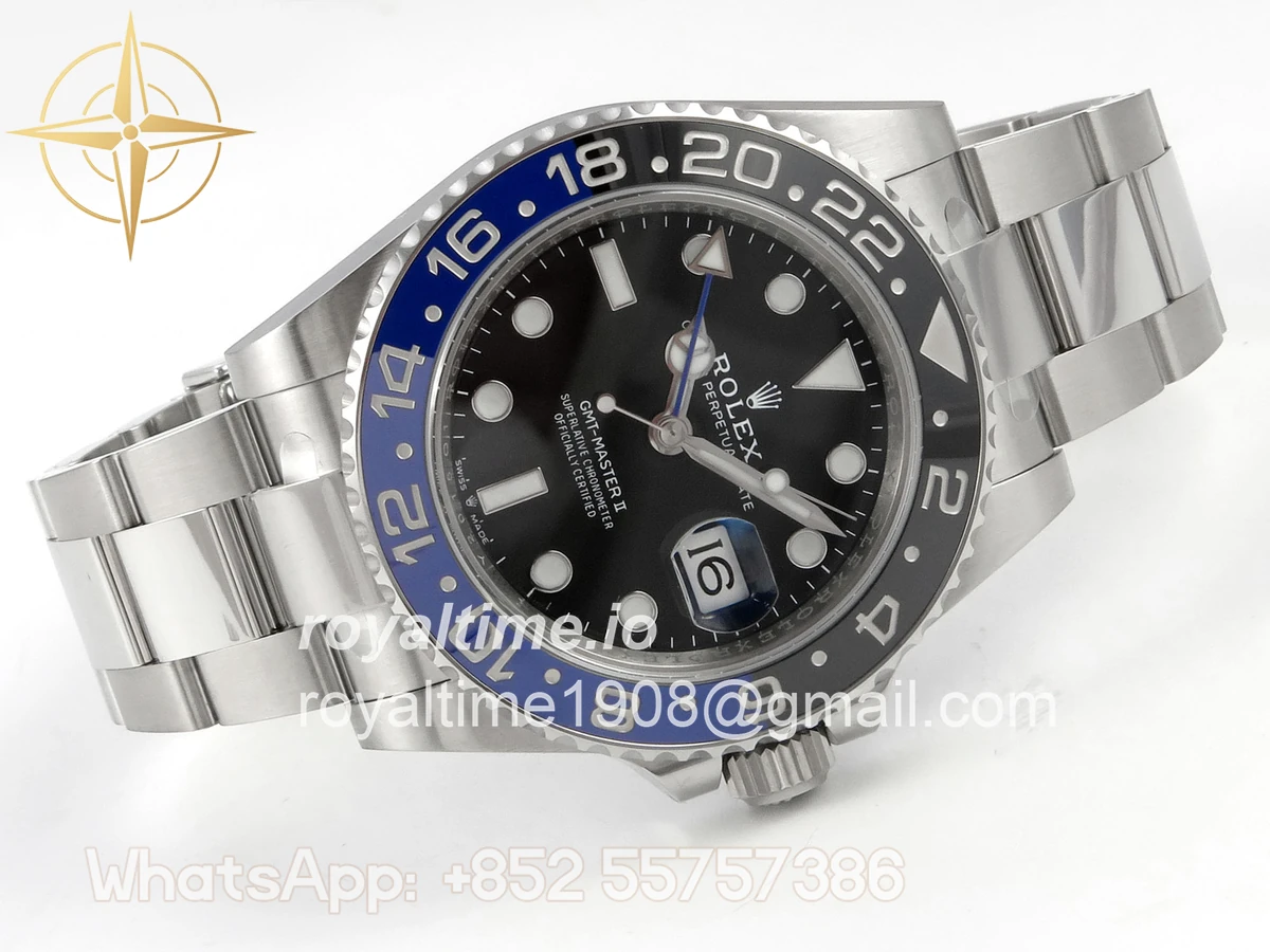 Rolex GMT-Master II 126710 BLNR Black/Blue Ceramic Clean Plus on Oyster Bracelet DD3285 - Image 7