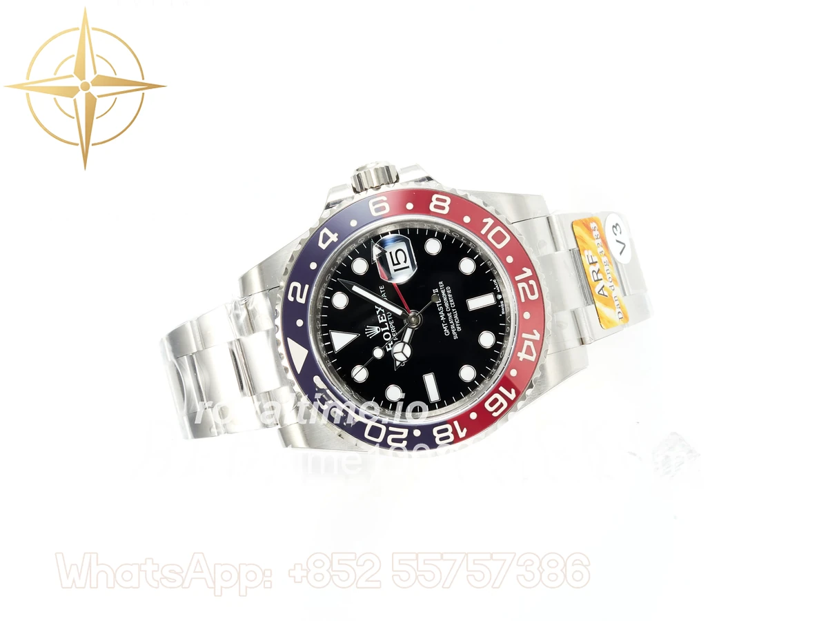 Rolex GMT-Master II 126710 Blue/Red Ceramic ARF on Oyster Bracelet DD3285 CHS V3 - Image 7