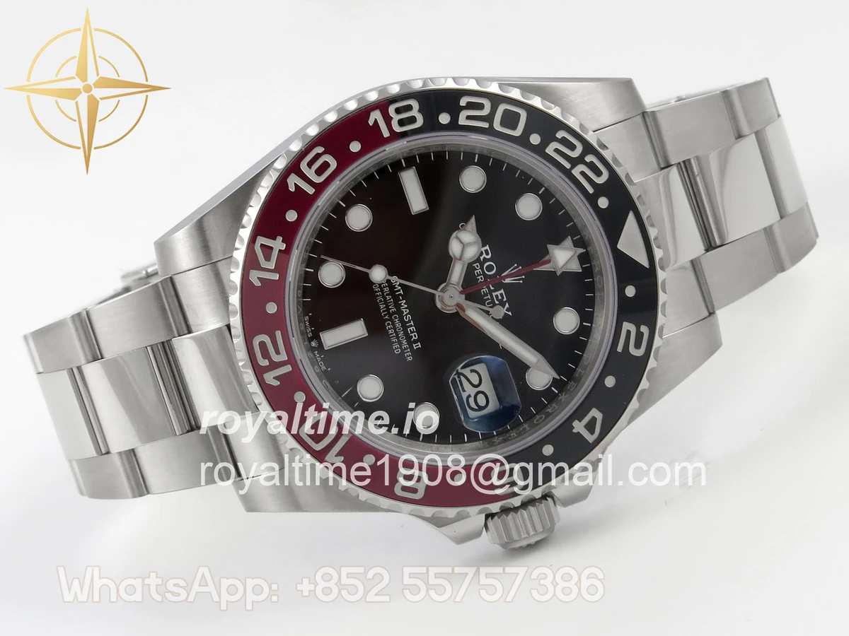 Rolex GMT-Master II 126710 Coke 904L Steel SCF on Oyster Bracelet SH3285 CHS - Image 7