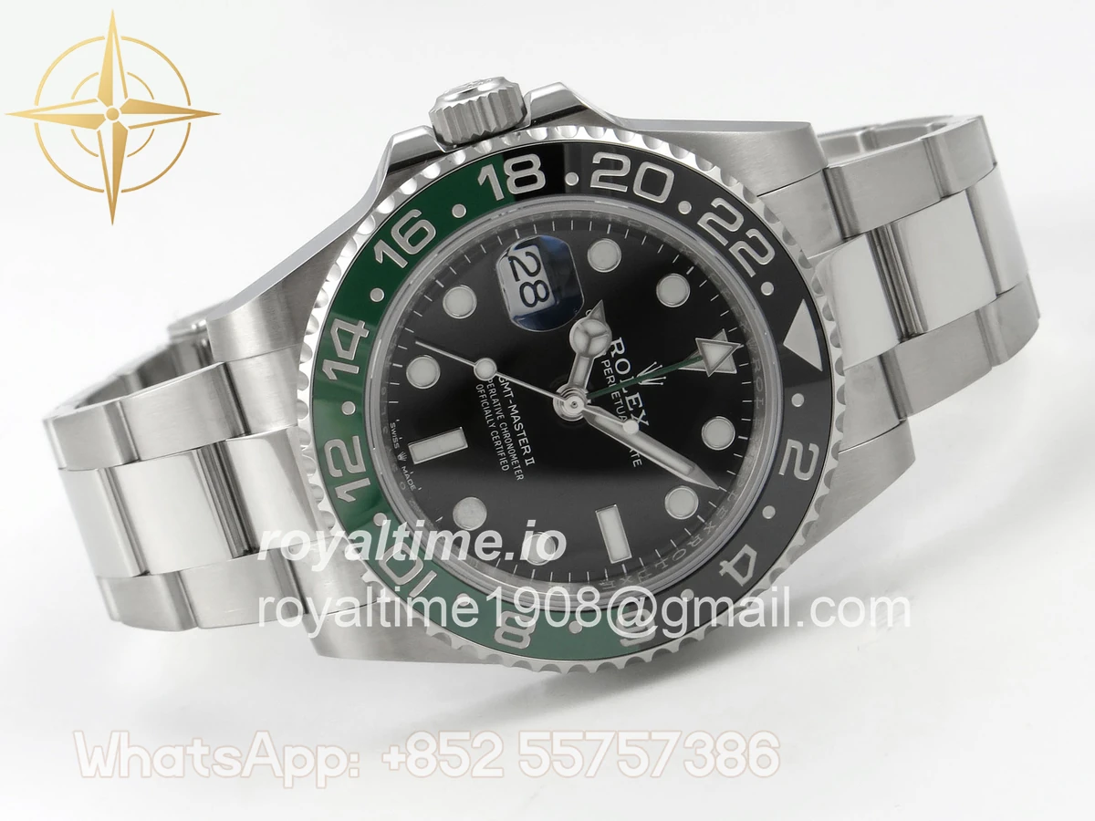 Rolex GMT-Master II 126720 VTNR 904L Steel SCF Black Dial on Jubilee Bracelet SH3285 CHS - Image 7