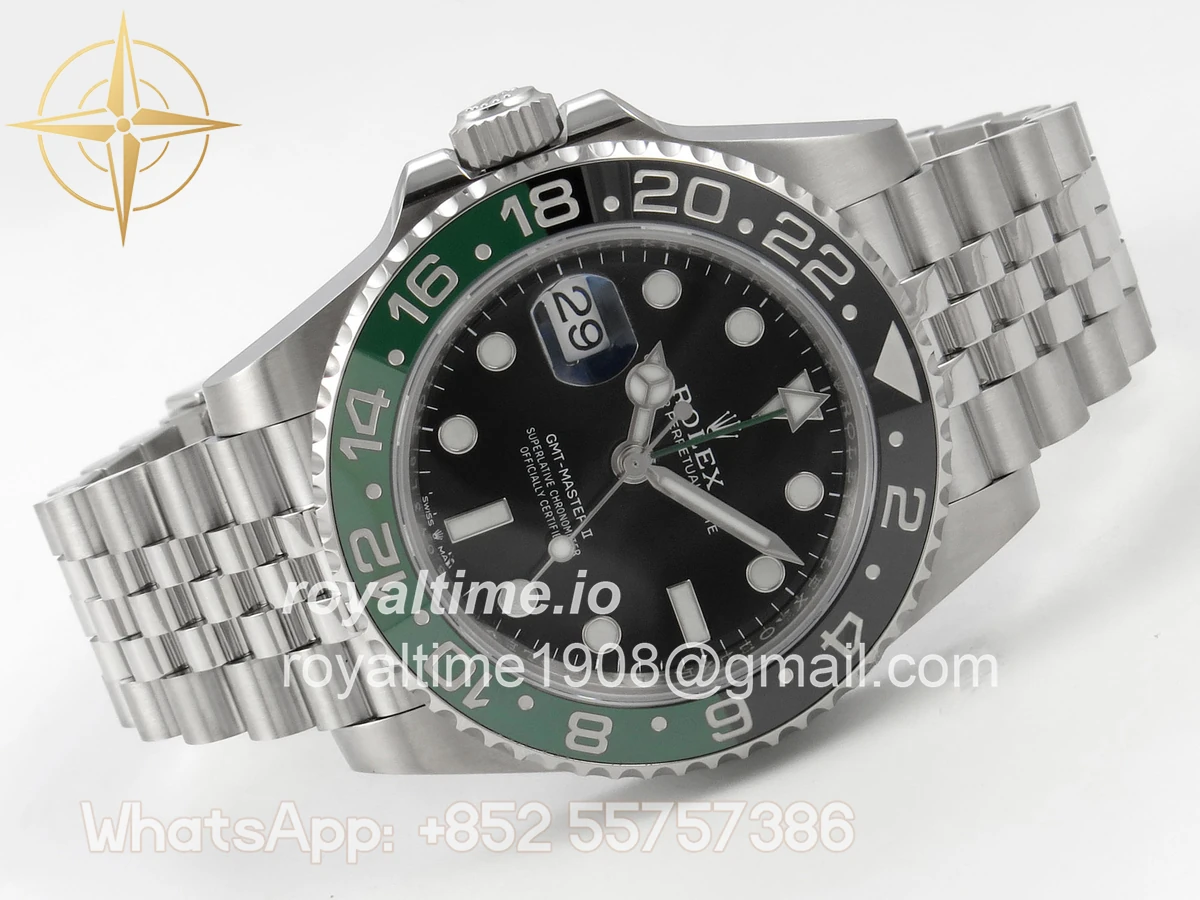 Rolex GMT-Master II 126720 VTNR 904L Steel SCF Black Dial on Oyster Bracelet SH3285 CHS - Image 7