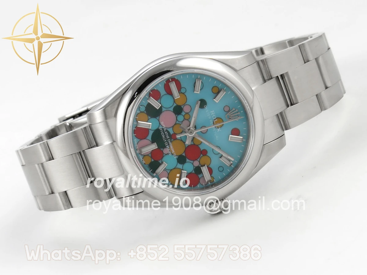Rolex Oyster Perpetual 31mm 277200 DIWF Celebration Dial on SS Bracelet A2232 - Image 7