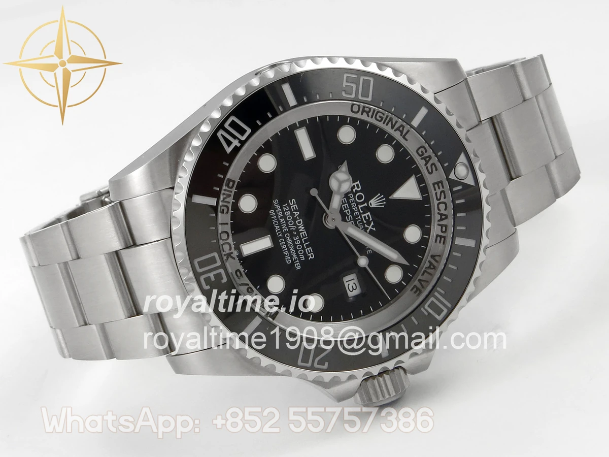 Rolex Sea-Dweller DEEPSEA 126660 QF 904L SS Case and Bracelet QF3235 - Image 7