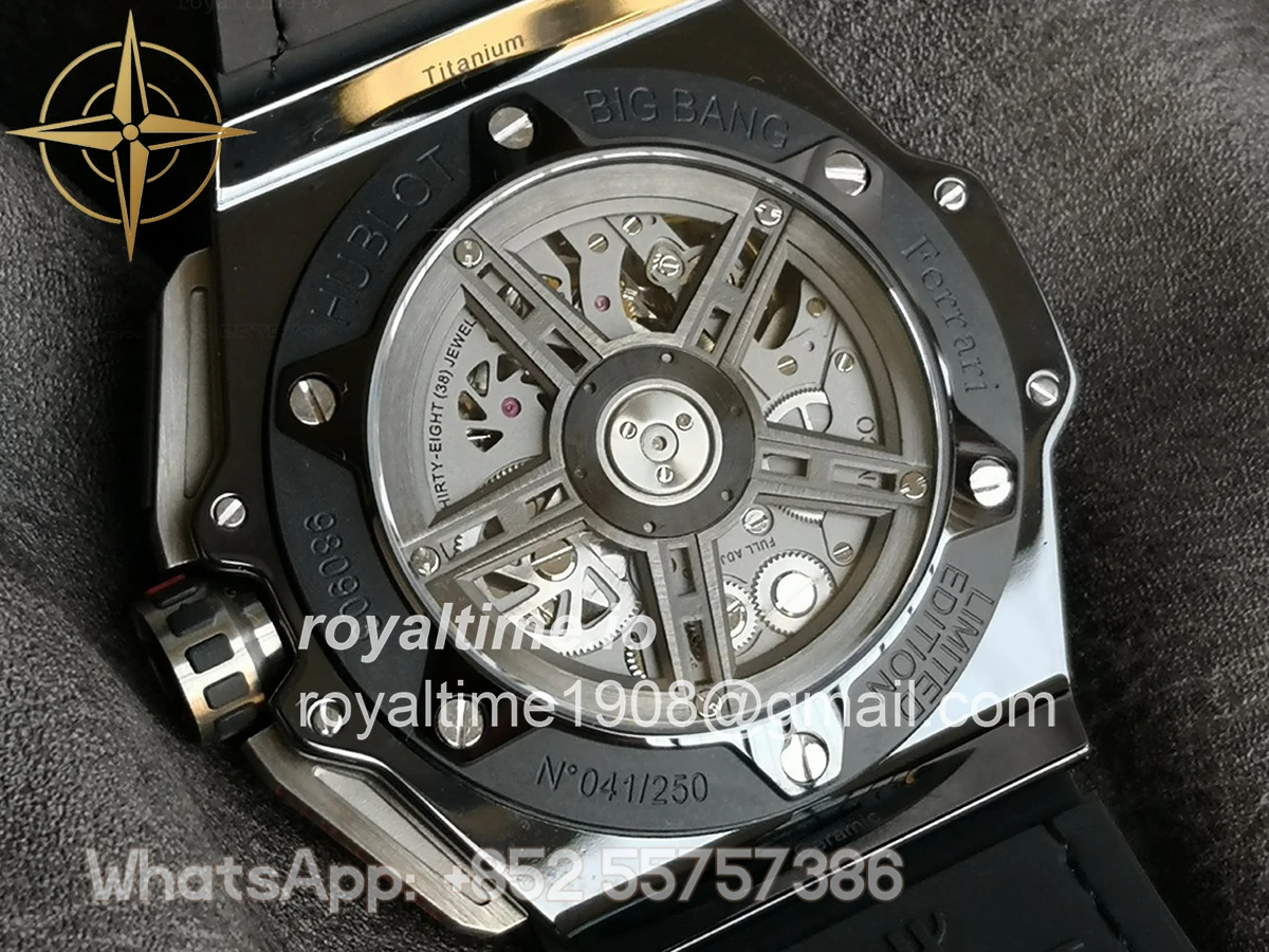 Hublot Big Bang F1 Black Dial Chronograph in Ceramic - Image 7