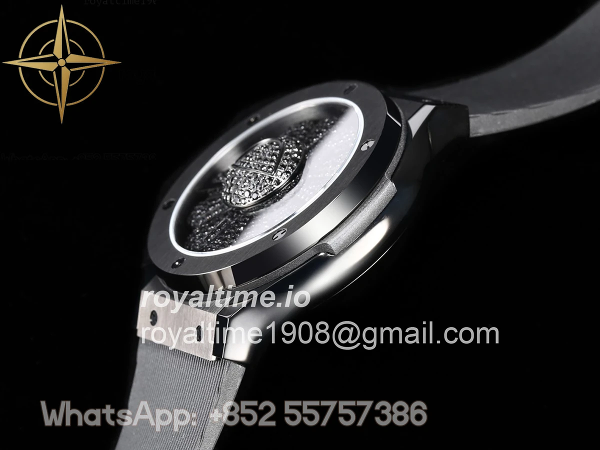 Hublot Classic Fusion Takashi Murakami 45mm Sunflower Dial on Rubber Strap - Image 7