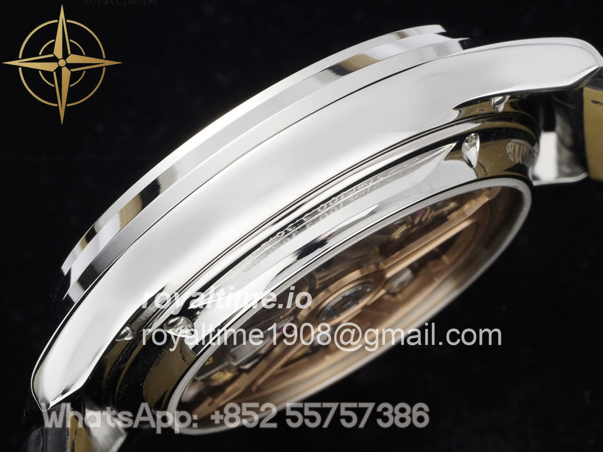 Jaeger-LeCoultre Master Control Tourbillon Black Dial in Steel - Image 7