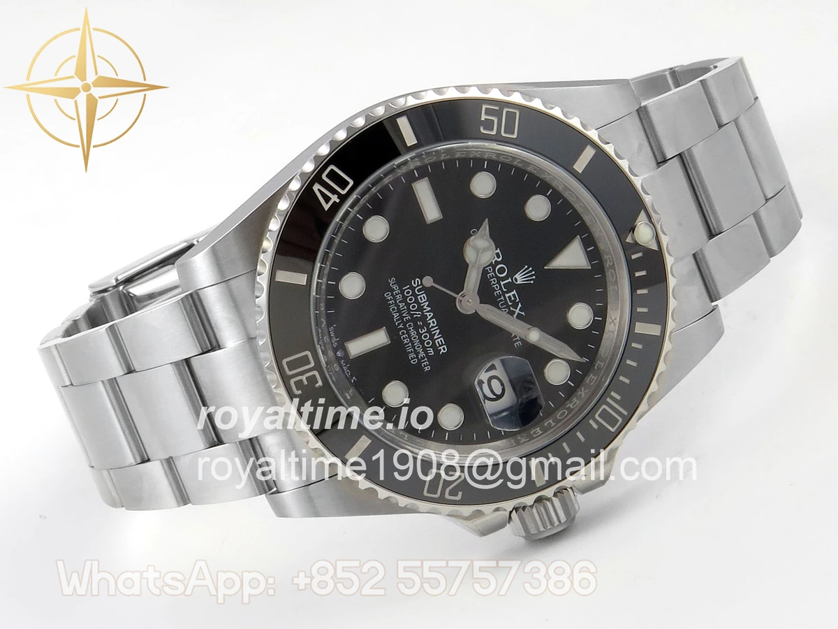 Rolex Submariner 41mm 126610 LN Black SCF 904L SS Case and Bracelet DD3235 - Image 7