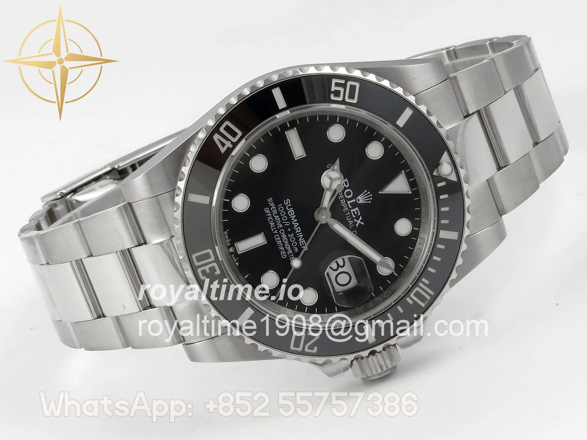 Rolex Submariner 41mm 126610 LN QF Black Dial on SS Bracelet QF3235 - Image 7