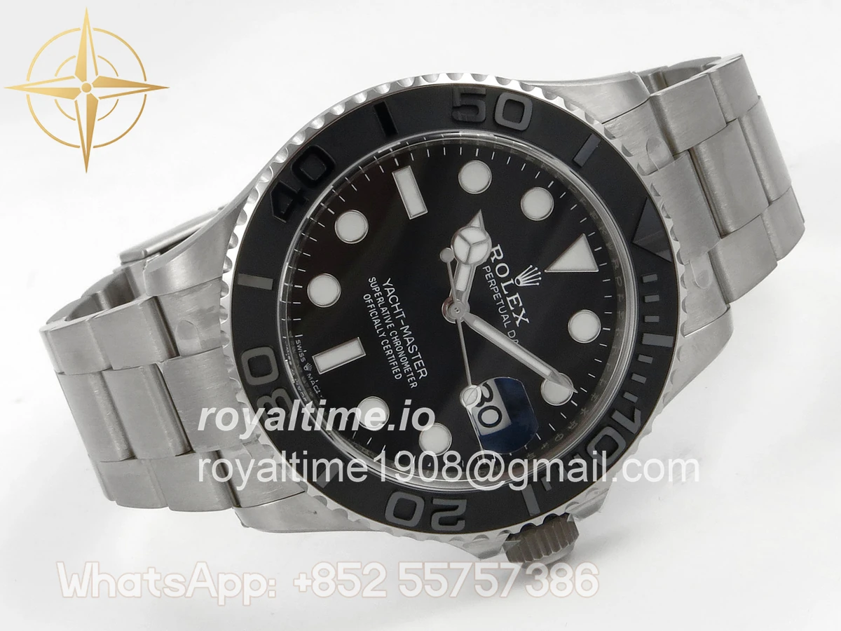 Rolex Yacht-Master 226627 Titanium Clean Plus Black Dial on Titanium Bracelet DD3235 - Image 7