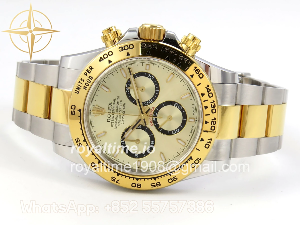 Rolex Daytona 126503 SS/YG UFO YG Dial on SS/YG Bracelet UF4131 (Free Sprung) - Image 8