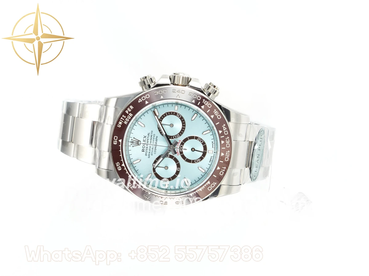 Rolex Daytona 126506 SS Clean Plus 904L Steel Ice Blue Dial on Oysterflex Strap DD4131 - Image 8