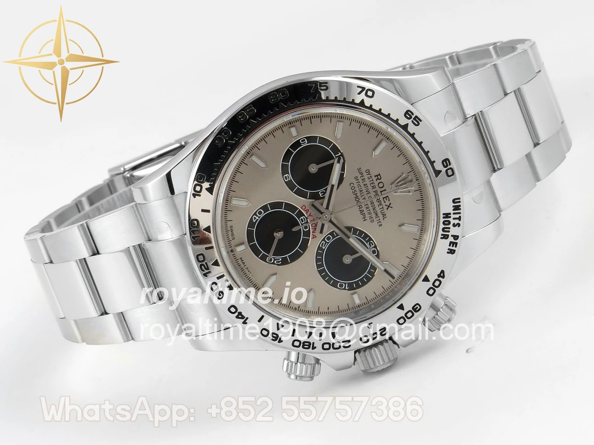 Rolex Daytona 126509 SS Clean Plus Gray/Black Dial on Oysterflex Strap DD4131 - Image 8