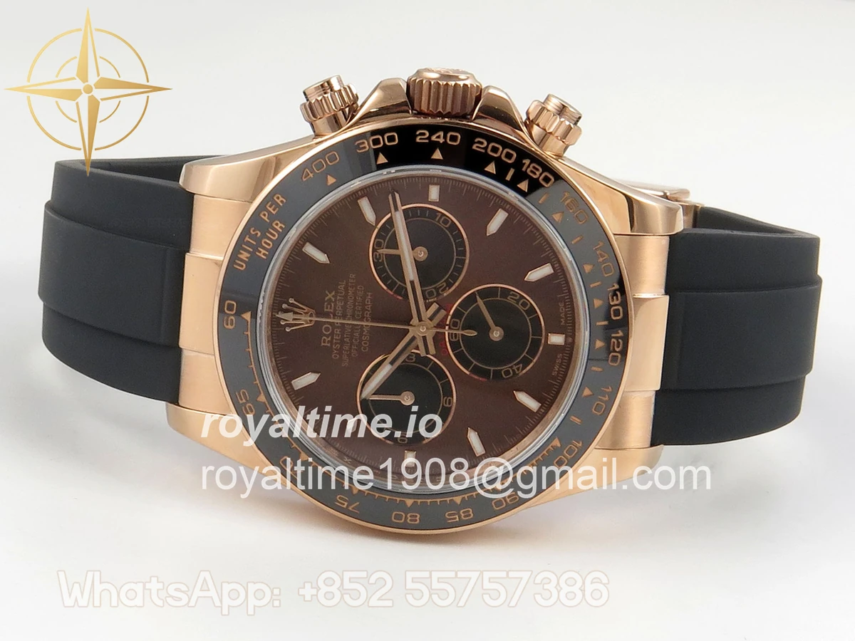 Rolex Daytona 126515 UFO Chocolate Dial on Oysterflex Strap UF4131 - Image 8