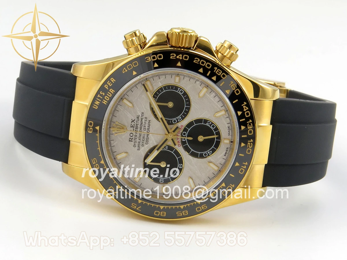 Rolex Daytona 126518 UFO Meteorite Dial on Oysterflex Strap UF4131 - Image 8