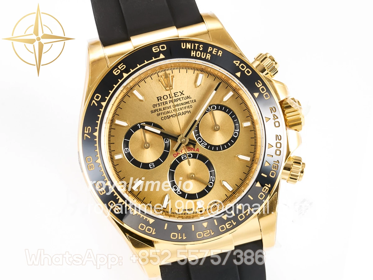 Rolex Daytona 126518 YG Clean Plus YG Dial on Oysterflex Strap DD4131 - Image 8