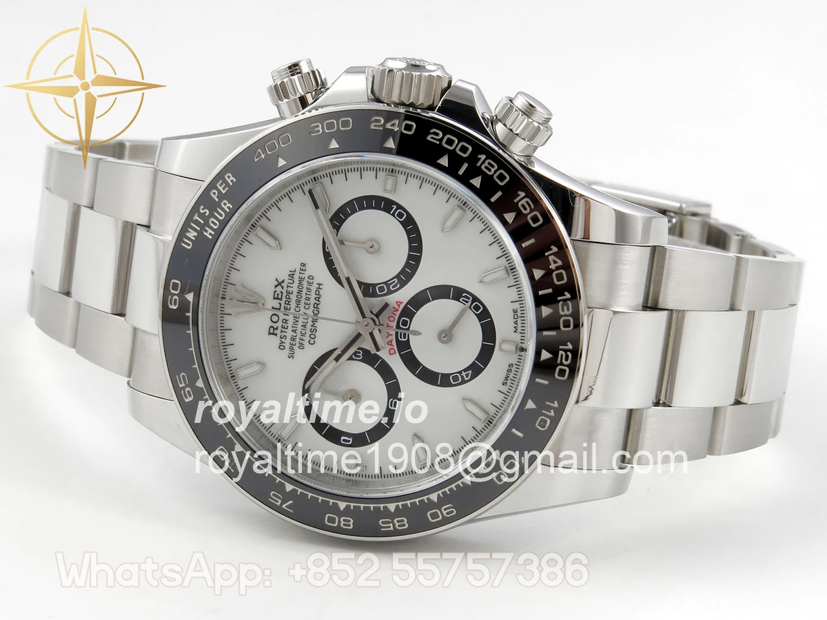 Rolex Daytona 126525 LN Le Mans QF on RG Bracelet JH4132 (Free Sprung) Weighted 175g - Image 8